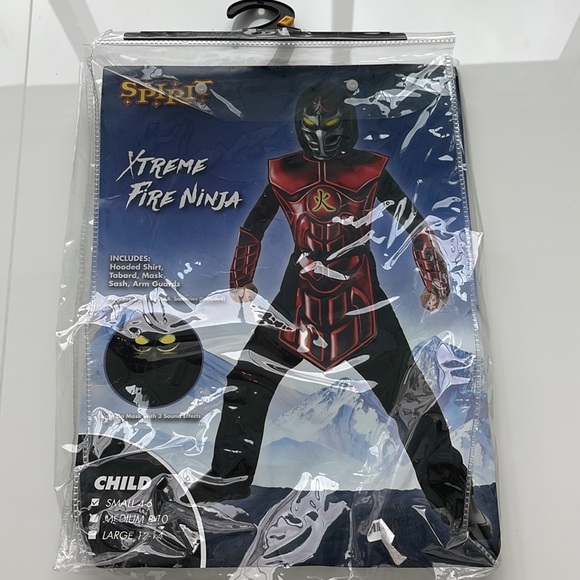 Xtreme Fire Ninja Costume 🥷 - Picture 3 of 6